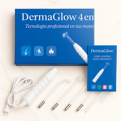 DermaGlow 4 en 1 — Más luz, más fuerza, más tú