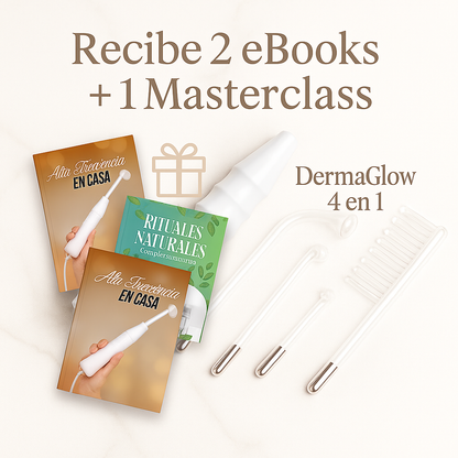 DermaGlow 4 en 1 — Más luz, más fuerza, más tú
