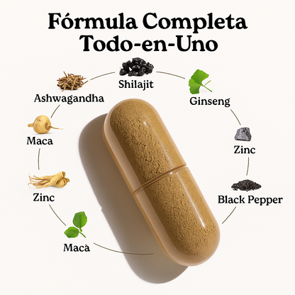 Shi-Recin Shilajit - Fórmula completa