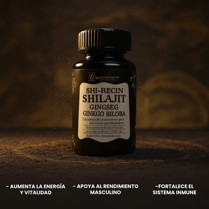 Shi-Recin Shilajit - Fórmula completa